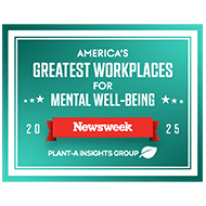 America's Greatest Workplaces for Mental Wellbeing 2025. Newsweek Plant-A Insights Group
